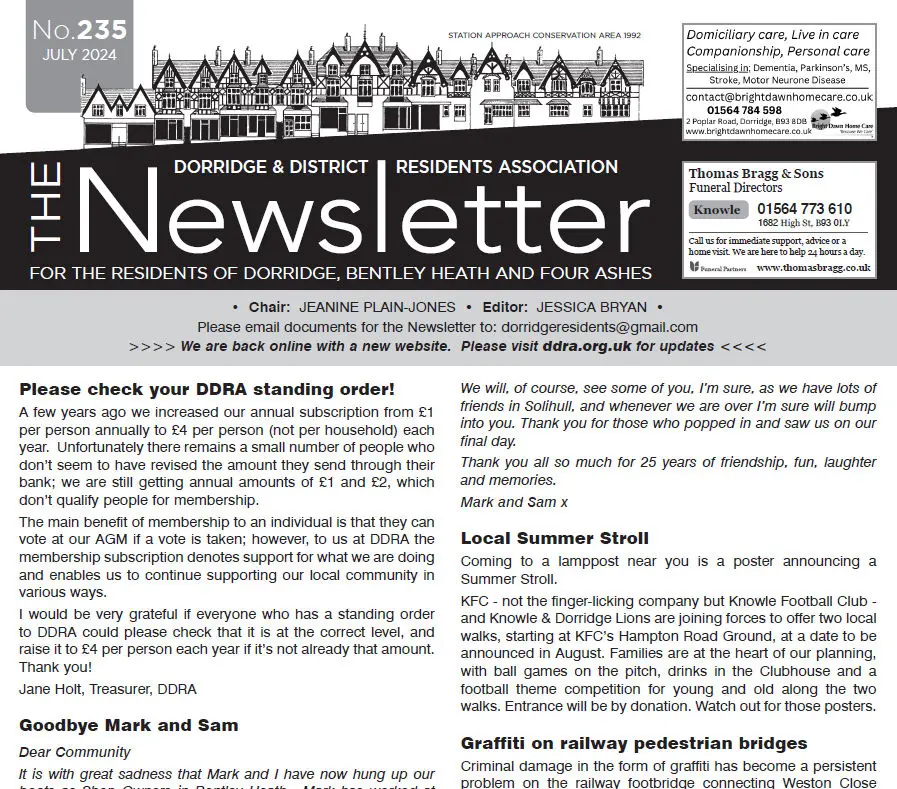 July 2024 Newsletter