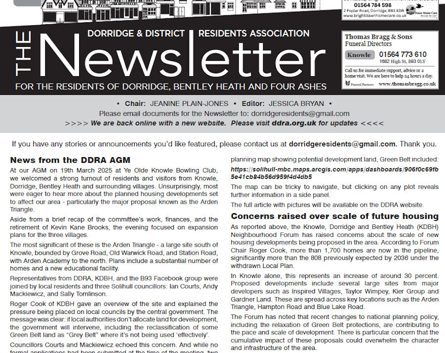 July 2025 Newsletter