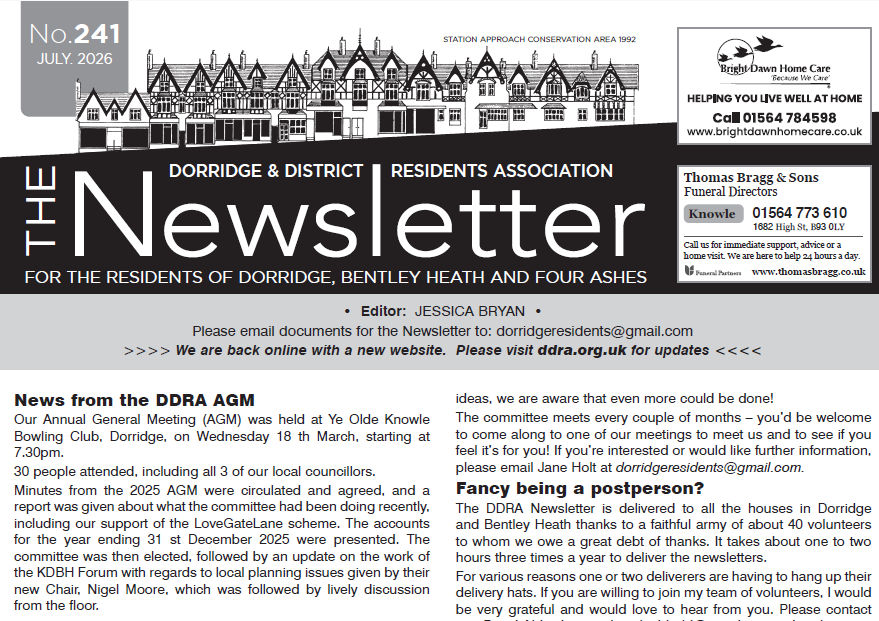 July 2026 Newsletter